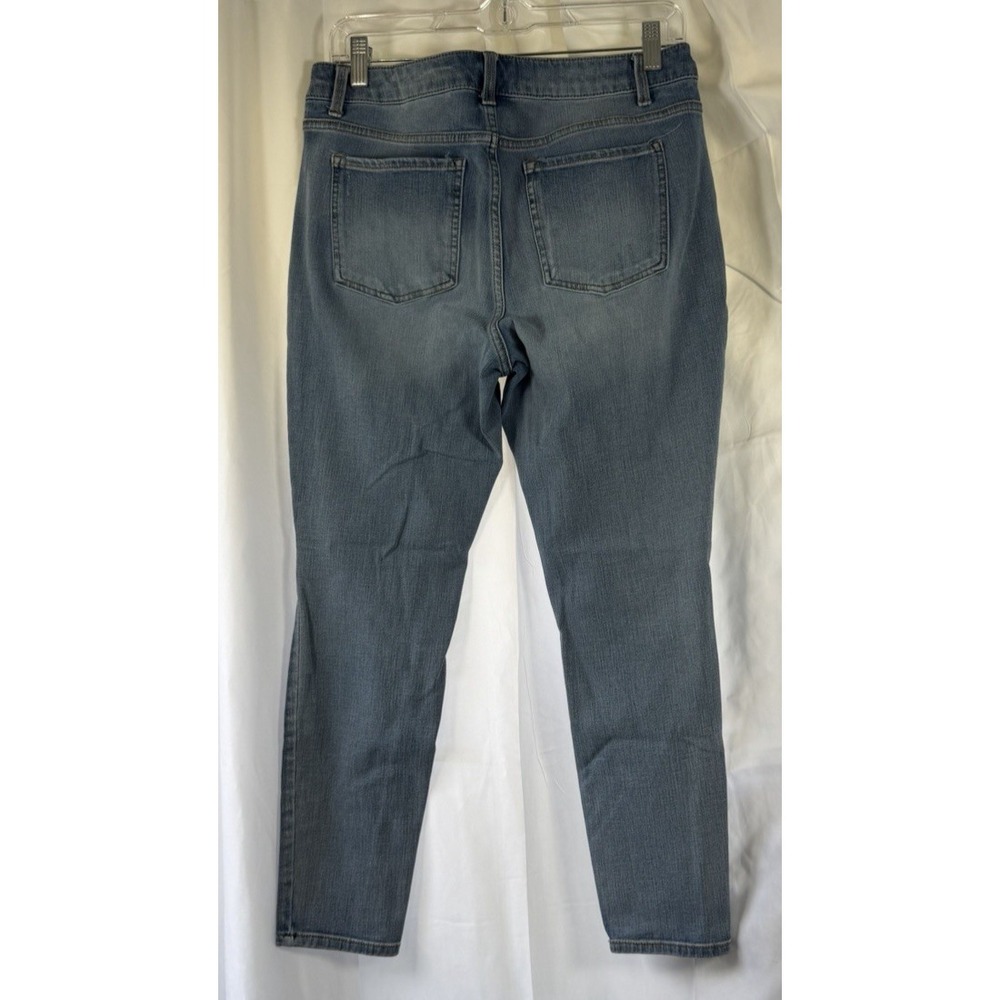 Time & Tru High Rise Stretch Skinny Denim Jeans Women's‎ Size 12P - Picture 4 of 13